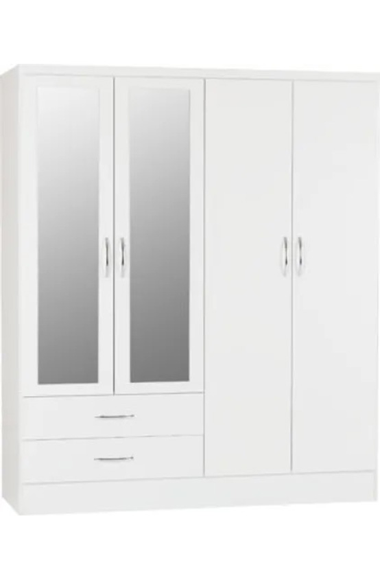 Nevada 5 Drawer Low Wardrobe taghmon furniture store wexford